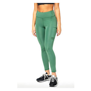 Vente en gros de leggings taille haute 2025 coton 100% personnalisés pour femmes, sans couture, décontracté, impression unie ODM, couleur personnalisée, taille Gym Yoga - Product Image 1