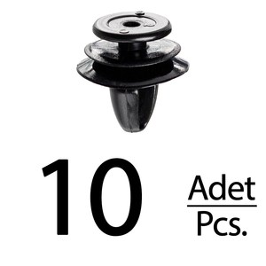 Door <b>Trim</b> <b>Clips</b> for Renault Megane 2 Fluence - 10 Pieces - Product Image 1
