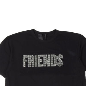 Custom Summer Wear Rhinestone O Neck Short Sleeve Wholesale Wear Stock Bulk Mix Clothes Bale Rhinestone <b>T</b> <b>Shirts</b> For Men - Product Image 2