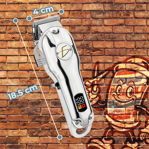 Kit de coupe professionnel pour barbier, pour usage en salon, comprenant une tondeuse - Product Image 4