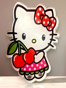 Placas de Extensión de Pestañas Love Hello Kitty, Herramienta de Belleza de Marca Privada, Placa de Pestañas Magnética Cuadrada de Acrílico Sostenible, Corazón y Flor - Product Image 2