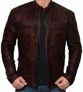 Chaqueta de Motociclista Unisex de Piel Sintética de Cordero, Impermeable, Resistente al Viento, Estilo Formal de Invierno, Totalmente Personalizable, con Garantía de Calidad - Product Image 2