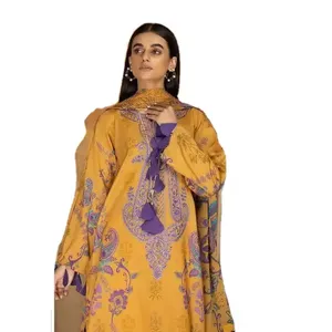 Nouveautés Collection de robes de styliste indiennes pakistanaises décontractées de qualité supérieure pour femmes et filles