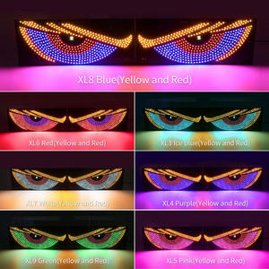 Lampe LED Devil's Eye, écran souple pour voiture, écran d'affichage vert, écran matriciel flexible, nouveau modèle 12V universel, style XL - Product Image 2