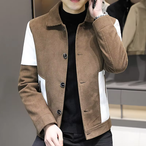 เสื้อแจ็คเก็ตบอมเบอร์ผู้ชายสไตล์สปอร์ตแฟชั่น ฤดูใบไม้ผลิ 2024 รุ่นใหม่ พร้อมโลโก้ด้านหน้า กันน้ำ ระบายอากาศ และกันลม  สีสั่งทำได้ - Product Image 2