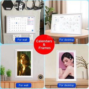 Calendrier familial électronique 15,6 pouces, tableau des tâches et liste de choses à faire numérique, calendrier familial numérique intelligent mural - Product Image 4