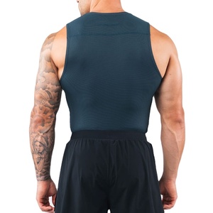 เสื้อกล้ามออกกำลังกายทรงสลิมฟิต ยืดหยุ่นได้ ระบายอากาศดี ผลิตจากผ้าอีลาสเทน เหมาะสำหรับวิ่ง โยคะ และกีฬาอื่นๆ ลดราคาช่วงซัมเมอร์ ขายส่ง - Product Image 3