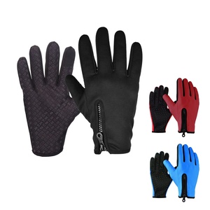 Gants de vélo et de moto à doigts entiers avec technologie de gel de sport antidérapante Matériau polaire meilleures poignées pour le cyclisme - Product Image 5