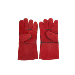 Guantes de soldadura de cuero de seguridad de tendencia superior resistencia al calor diseño premium precio razonable duradero servicio OEM guantes de soldadura - Product Image 2