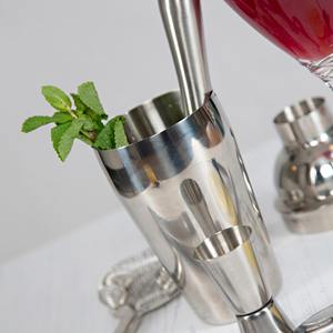 Juego de herramientas profesionales para coctelería, para preparar bebidas en fiestas y entretener invitados en casa, desde India. - Product Image 4