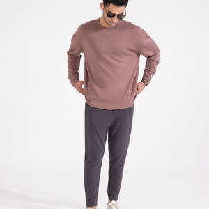 Sudaderas térmicas de manga larga de alta calidad para hombre, ropa de calle con cuello redondo y capucha, diseño de cremallera, el mejor precio personalizado al por mayor - Product Image 2