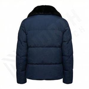 Arrival <b>Ladies</b> Puffer Jacket Wholesale <b>Winter</b> Outdoor Parkas Zipper Closure Breathable Detachable <b>Hat</b> Polyester Thermal - Product Image 2