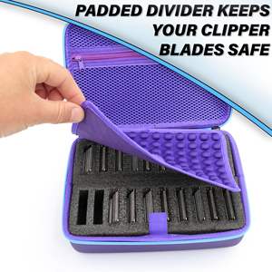 Estuche de Metal Desmontable para 20 Cuchillas de Máquina de Cortar Cabello, para Barberos y Estilistas, con Diseño Elegante para un Uso Conveniente - Product Image 6