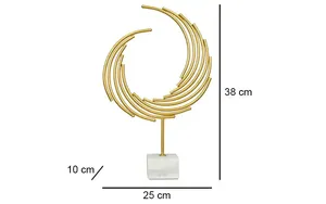 Mesa DE ARTE escultural decoración centros de mesa de hierro de alta calidad hermoso artículo decorativo mesa metálica escultural - Product Image 6