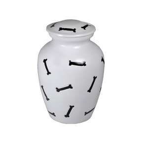 Unique Design Brass Cremation <b>Urn</b> Black for <b>Pet</b> Ashes Beautiful Brass <b>Pet</b> <b>Urn</b> With Flower Print for Sale - Product Image 2