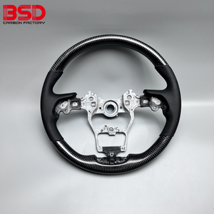 Volant de direction en fibre de carbone style <span class=keywords><strong>sport</strong></span> pour Toyota Corolla <span class=keywords><strong>Rav4</strong></span> Camry 2018-2021, compatible avec Toyota Camry <span class=keywords><strong>2023</strong></span> - Product Image 1
