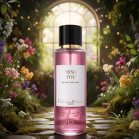 Collection Platinum - Brume Corporelle Luxueuse Miss You pour Femme 250ml, Parfum Longue Durée au Parfum Floral Envoûtant, Fabriqué en France