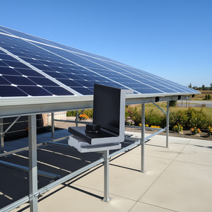 ตัวหนีบปลายแผงโซลาร์เซลล์ ProSolar RoofTrac สีดำอะโนไดซ์ อลูมิเนียม ขนาด 32.9-33.5 มม. รุ่น C1298EC-1B-G สำหรับแผงโซลาร์เซลล์และหลังคาโรงรถ - Product Image 3