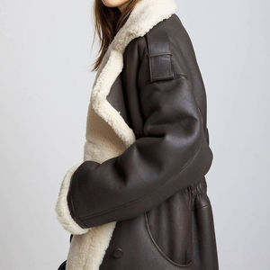 Vestes en fourrure de renard naturelle pour femmes, manteau en fourrure véritable de luxe de qualité supérieure, vêtements d'extérieur chauds d'hiver, tendance, durable, long manteau - Product Image 4