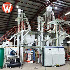 Durable Use Automatic Complete Set <b>Feed</b> Processing Equipment Cattle Chick Duck Rabbit <b>Feed</b> Pellet Mill <b>Plant</b> - Product Image 3
