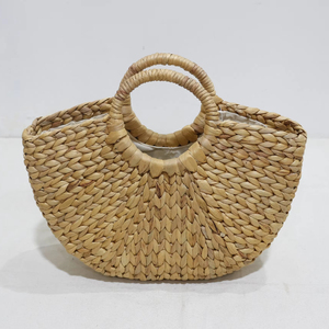 Artex Dong Thap Fábrica Tejido Casual Bolso Hecho a Mano Jacinto de Agua Bolsas de Paja Artesanías Decorativas para Uso Diario - Product Image 1