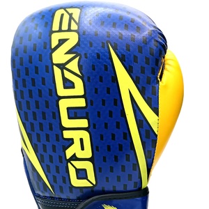 Custom Design Logo Men PU Waterproof Boxing Gloves Non-Slip Adjustable Wrist Strap Full Finger Training Use Comfortable - Product Image 3