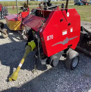 Mini presse à balles carrée pour foin et paille, machine d'alimentation animale, machine à herbe avec composants principaux du moteur, moteur et boîte de vitesses - Product Image 5