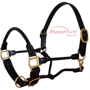 2025 Halter de cuero ajustable de alta calidad con correas para caballo, estilo montura western, productos ecuestres - Product Image 2