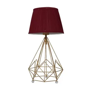 Latest design metal table lamp classic designer table decorate lamp customized size best selling product for modern home living