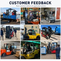 Forklift Listrik Lithium 4 Roda 3 Ton 3.5 Ton dengan Pemanas Baterai