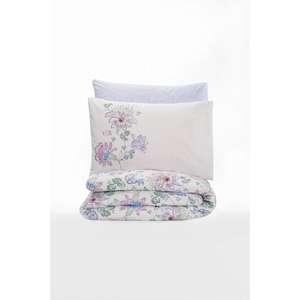 Housse de couette double bohème en coton Adsila Blue - Product Image 3