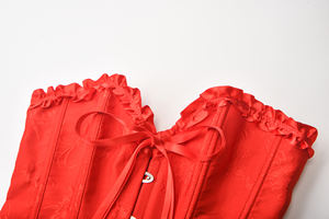 Corsé de nuevo diseño, corsé para mujer, corsé de cinturón delgado de encaje Sexy para mujer, borde moldeador sobre los pechos, corsé de boda, ropa moldeadora - Product Image 3