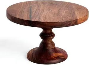 Support à gâteau en bois décoratif indien pour les occasions festives, idéal et traditionnel pour les fonctions et la présentation de nourriture décorative à prix de gros - Product Image 2