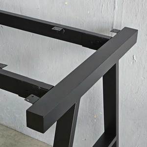 AConcept HCAC001 Patas de Mesa Industriales de Acero Inoxidable Resistentes de 1000x600mm, Color Blanco/Negro, Ensambladas - Product Image 4