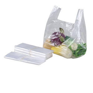 Bolsa De plástico reciclable PE personalizada al por mayor, chaleco de supermercado desechable, bolsas de compras ecológicas para supermercado - Product Image 3