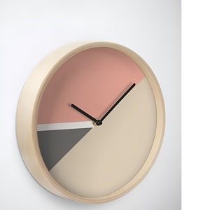 Precio bajo Regalo de Navidad Colgante de pared de madera Acacia Madera y resina epoxi Reloj de pared Reloj elegante y personalizado - Product Image 1