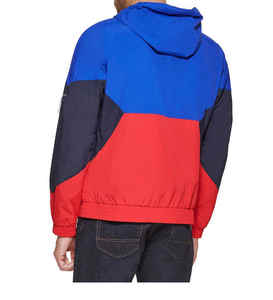 Chaqueta Cortavientos con Logotipo Personalizado 2026, Fabricante de Ropa de Exterior, Chaqueta con Capucha de Primavera para Hombre, Chaqueta de Colores Contrastantes para Hombre - Product Image 4