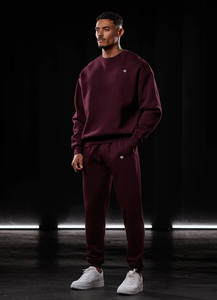 Venta al por mayor en blanco personalizado cuello redondo sudadera de gran tamaño 300gsm algodón gota hombro sudadera para los hombres por Huzaifa productos - Product Image 4