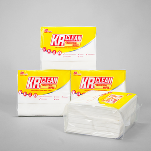 Chiffons de nettoyage industriels de haute qualité serviettes de dispositif médical et lingettes de machines fabriquées à partir de tissu non tissé - Product Image 6