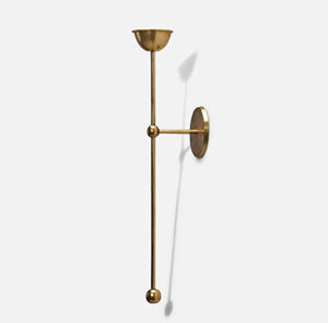 Candelabro de Pared para Oficina, Moderno y Lujoso, Hecho a Mano con Impresión Tipográfica, Decoración para el Hogar, de Metal, Alambre de Hierro, Recubierto de Oro - Product Image 5