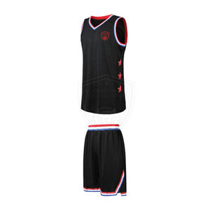 Uniforme de basket-ball de haute qualité en polyester pour sports de plein air, concevez votre propre logo, uniforme de basket-ball - Product Image 2