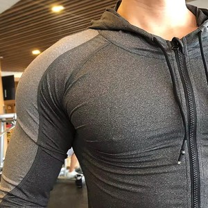 Veste de course sans manches en polaire d'automne pour homme, coupe ajustée, sweat-shirt de sport tricoté, vêtements de sport pour l'entraînement et le fitness - Product Image 4
