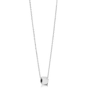 Collier design à breloques en forme de cube uni turc fait à la main en gros bijoux en argent sterling 925 - Product Image 5
