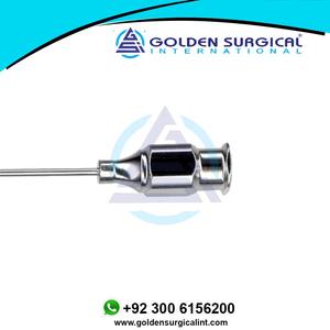 Cánula de irrigación del núcleo Thurmond y retractor de iris, Apertura frontal suave punta curva hacia abajo calibre 19 - Product Image 4