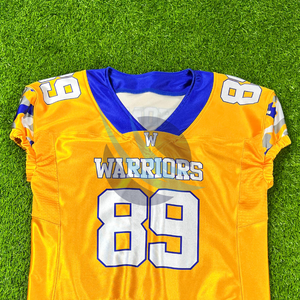 Maillot de football américain unisexe personnalisé, impression par sublimation, séchage rapide, respirant, maillot de football américain personnalisé - Product Image 5