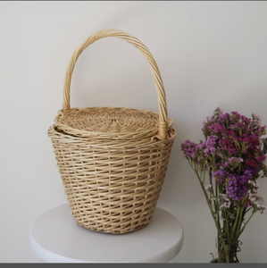 ตะกร้า-กระเป๋ากระดาษทอขนาดกลางกระเป๋าชายหาดถักโครเชต์ macrame ส่งตรงจากผู้ผลิตอินเดีย - Product Image 2