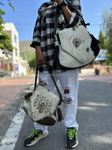 กระเป๋าโท้ทหนังขนแท้มีสไตล์ใหม่กระเป๋าถือผู้หญิงหรูหราแฟชั่นคุณภาพสูงกลางกระเป๋าช้อปปิ้ง - Product Image 2