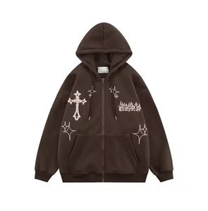 Sweat-shirts à capuche de haute qualité 2026, confortables, en polaire, imprimés, brodés, en coton élasthanne, sweat-shirt pour homme - Product Image 4