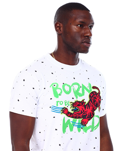Venta al por mayor de los hombres de color naranja sólido 100% algodón transpirable Boxy Fit Private Label DTG Impreso O-cuello Hombres Camisetas Ropa al aire libre - Product Image 6
