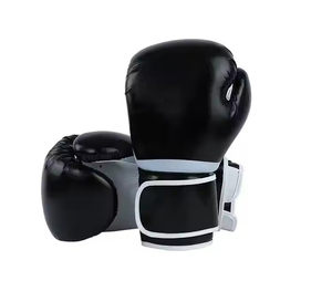 Vente à chaud de gants de boxe de haute qualité pour le combat et l'entraînement Gants de boxe en cuir de vachette avec logo personnalisé pour adultes - Product Image 1